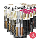 Sharpie Metallic Permanent Markers 1.1oz (Pack of 36)