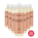 SheaMoisture Coconut & Hibiscus Body Wash 13 Fl Oz (Pack of 12)