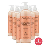 SheaMoisture Coconut & Hibiscus Shampoo 24 Oz (Pack of 6)