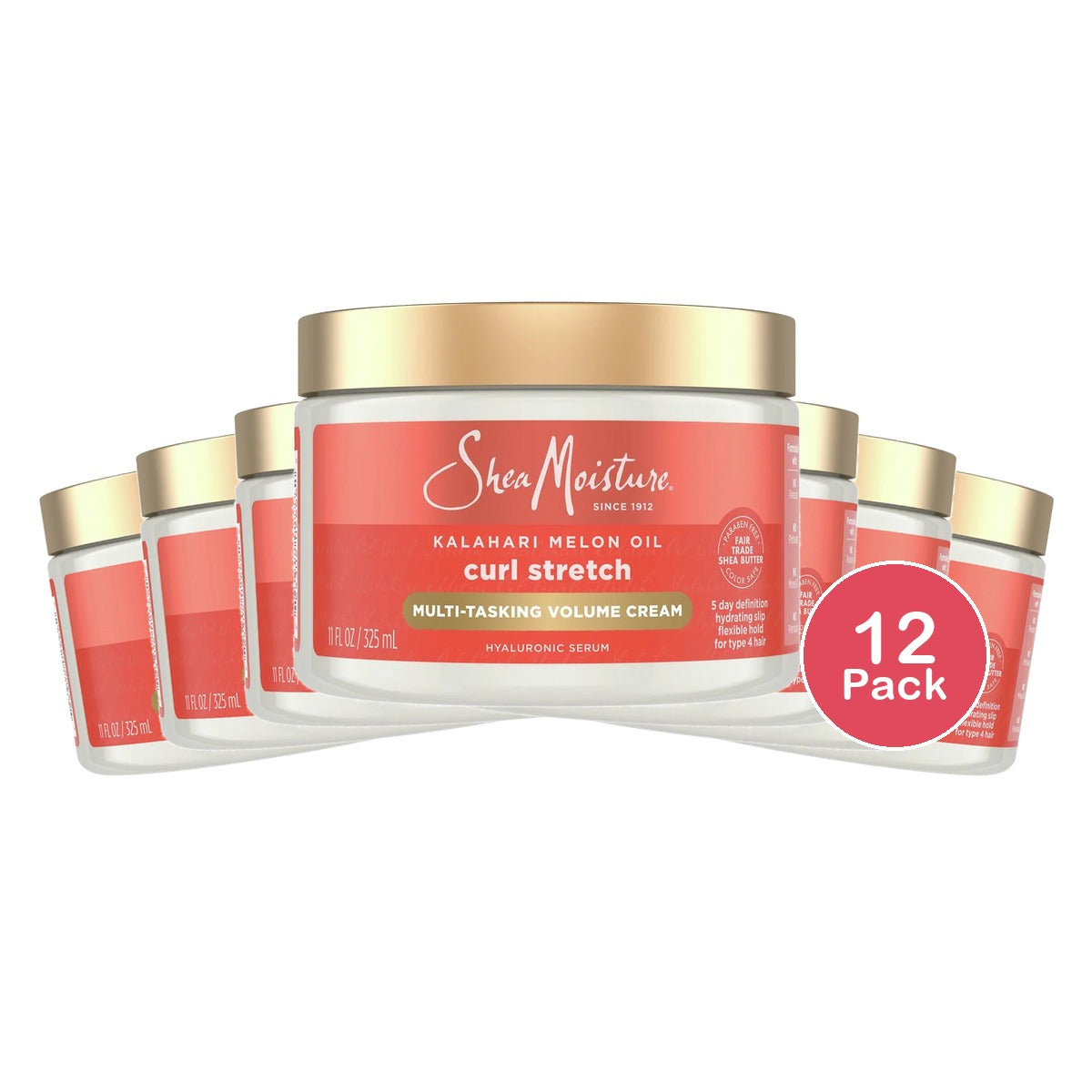 SheaMoisture Curl Stretch Volume Cream 11 Oz (Pack of 12)