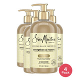 SheaMoisture Jamaican Black Castor Oil Conditioner 13 Fl Oz (Pack of 4)