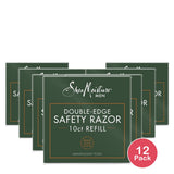 SheaMoisture Men Razor Blades Single Blade 10 Count (Pack of 12)