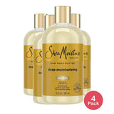 SheaMoisture Raw Shea Butter Deep Moisturizing Shampoo 13 Oz (Pack of 4)