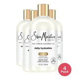SheaMoisture Virgin Coconut Oil Shampoo Daily Hydration - 13 fl oz(Pack of 4)