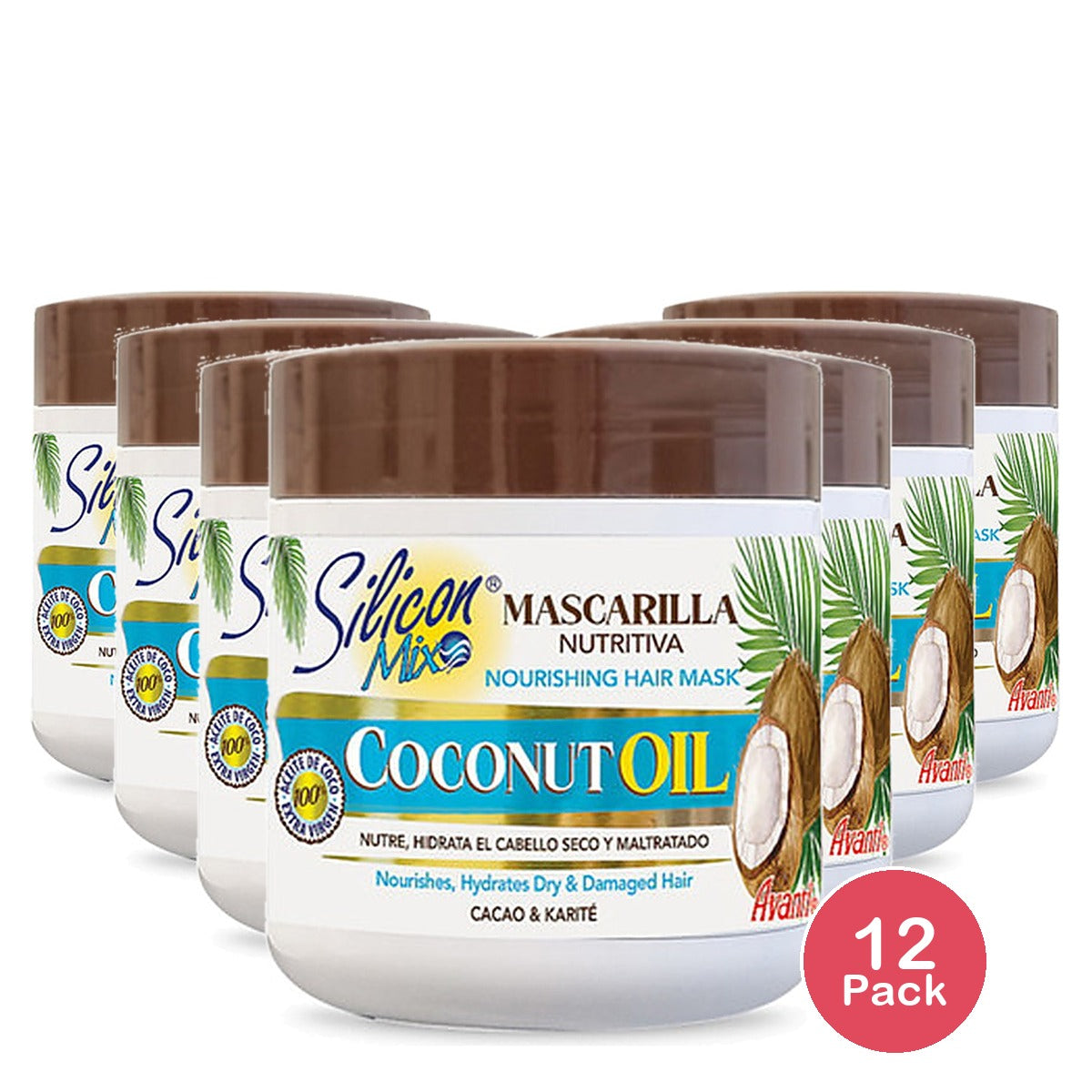Silicon Mix Coconut Mask 17 Oz (Pack of 12)