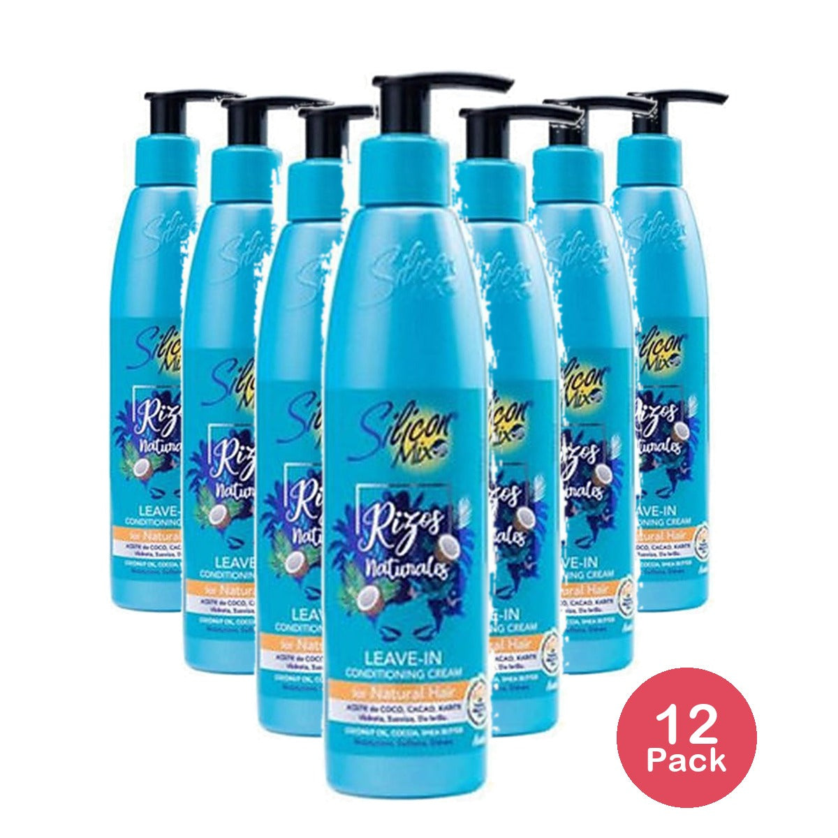 Silicon Mix Rizos Leave-In Conditioner 8.5 Oz (Pack of 12)