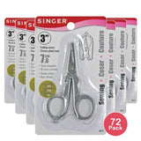 Singer Folding Scissors 3" (Pack of 72)