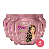 Skala Dona Super Pot Hair Treatment Cream 35.2 Oz (Pack of 6)