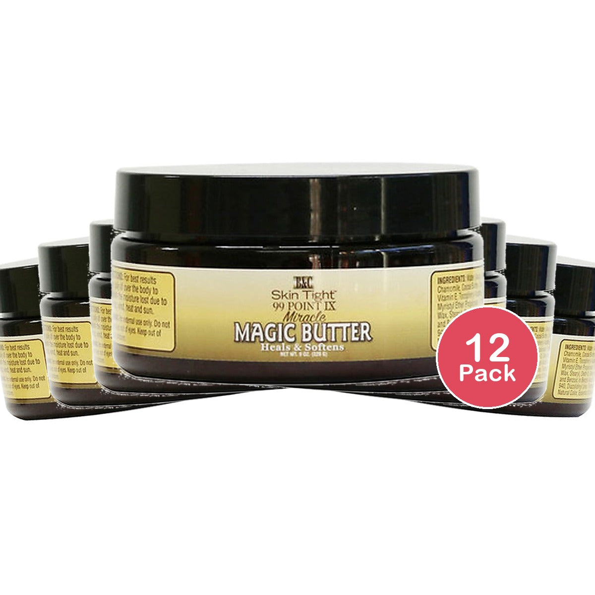 Skin Tight Mirror Magic Butter 8 Oz (Pack of 12)