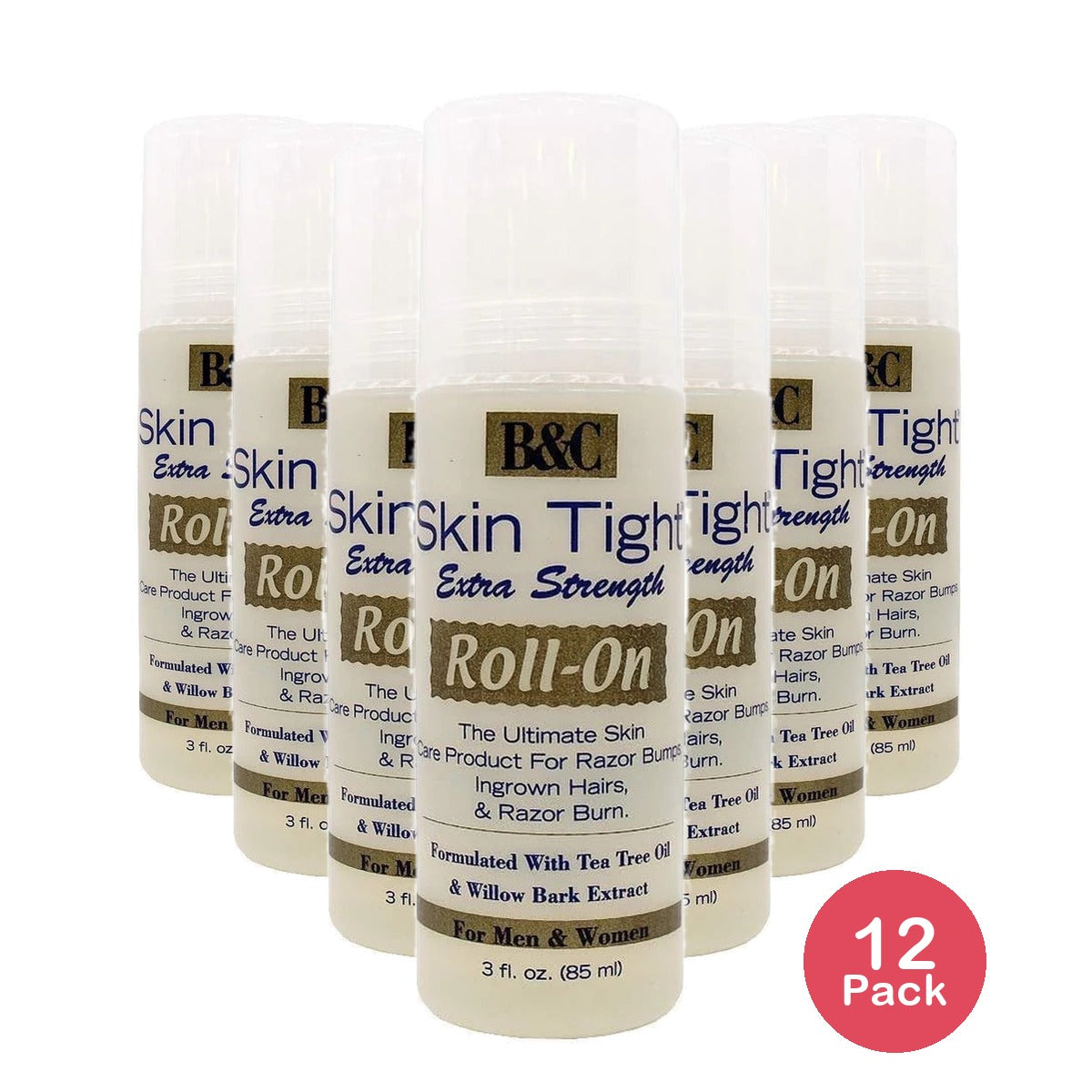 Skin Tight Roll-on Extra Strength Formula 3oz 3 fl oz (Pack of 12)
