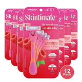 Skintimate Raspberry Rain Women's Razors (Pack of 12)