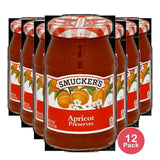 Smucker's Apricot Preserves 18 Ounces (Pack of 12)