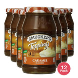 Smucker's Topping Caramel Flavored Spoonable 12.25Oz (Pack of 12)