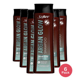 Softee Argan Glow Shampoo 12.5 Oz (Pack of 6)