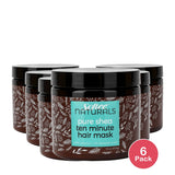 Softee Naturals Pure Shea 10 Minute Hair Mask 16 Fl. Oz (Pack of 6)