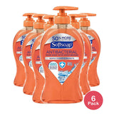 Softsoap Liquid Hand Soap Antibacterial Crisp Clean 11.25Oz (Pack of 6)