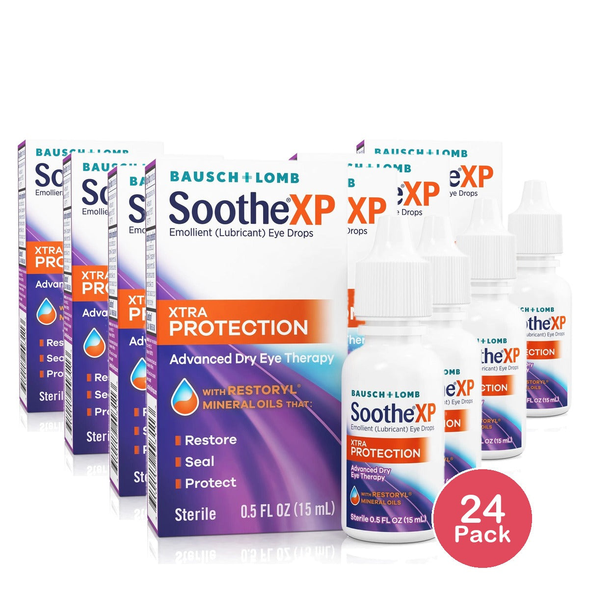 Soothe XP Eye Drops 0.5 FL OZ (Pack of 24)