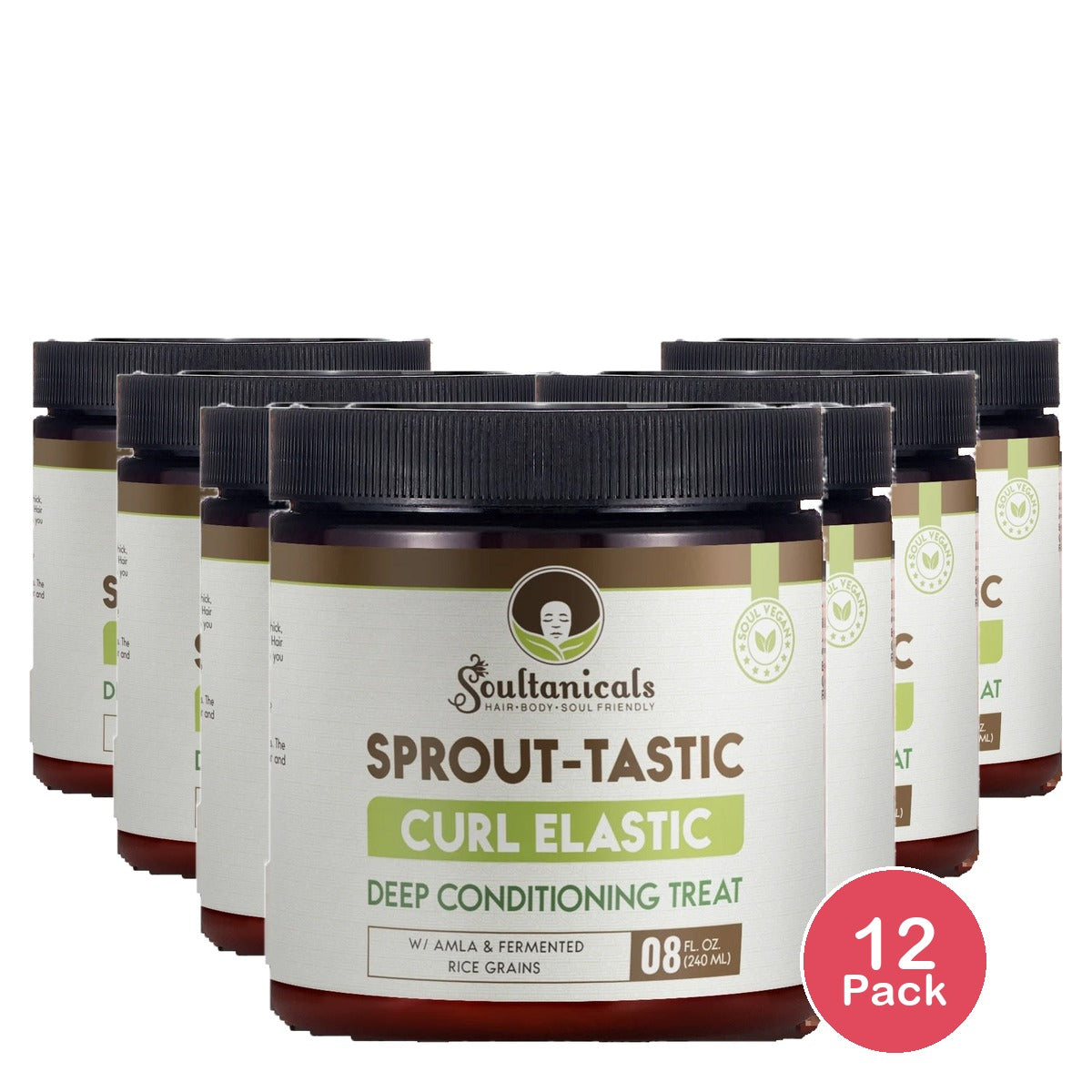 Soultanicals Sprout-tastic Deep Conditioning Treatment 8 Oz (Pack of 12)