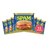 SPAM Classic Lunch Meat - 12 OZ (Pack of 12)