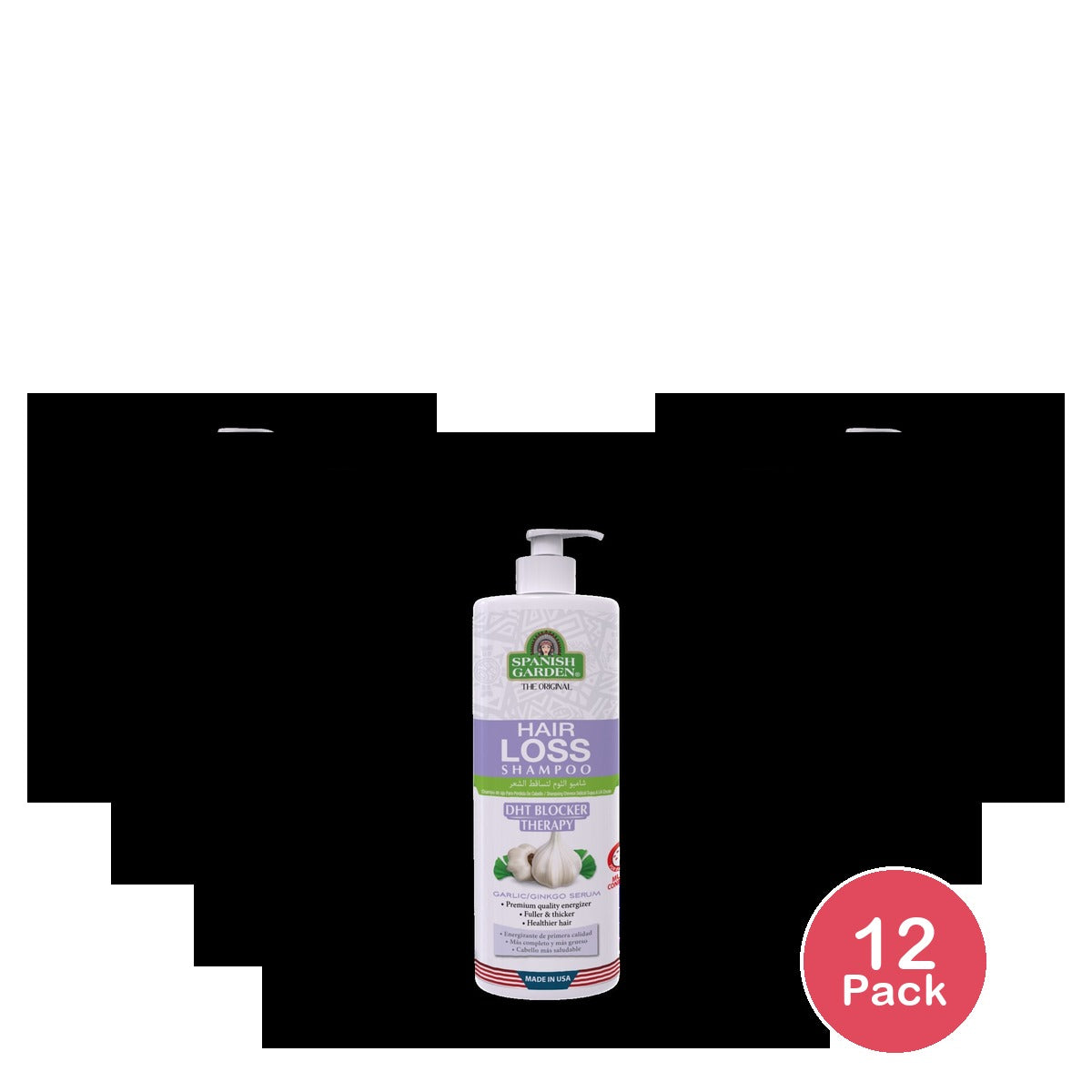 Spanish Garden Hair Loss Shampoo 32 Oz (Pack of 12)