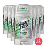 Speed Stick Anti-Perspirant Deodorant Power Fresh 3Oz (Pack of 12)