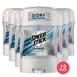 Speed Stick Antiperspirant Deodorant Power Clear Gel 3Oz (Pack of 12)