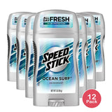 Speed Stick Clear Deodorant Ocean Surf 3Oz (Pack of 12)