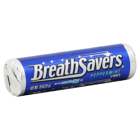 Breath Savers Peppermint Mints 0.75 Oz (Pack of 360)