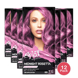 Splat Midnight Rosetta Dye Semi-Permanent Pink Hair Color 6 Oz (Pack of 12)
