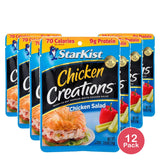StarKist Chicken Creations Chicken Salad Single Serve Pouch 2.6Oz (Pack of 12)