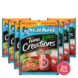 StarKist Tuna Creations Bold, Sriracha, 2.6 oz Pouch (Pack of 24)