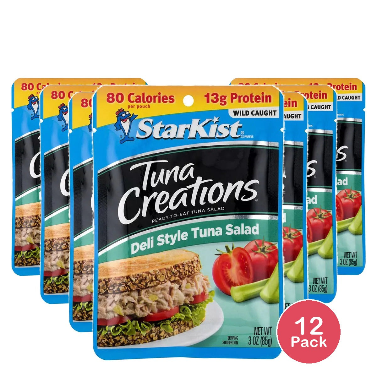 StarKist Tuna Creations Deli Style Tuna Salad 3Oz (Pack of 24)