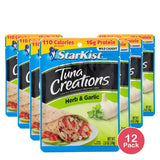 StarKist Tuna Creations Herb And Garlic Pouch 2.6Oz (Pack of 24)