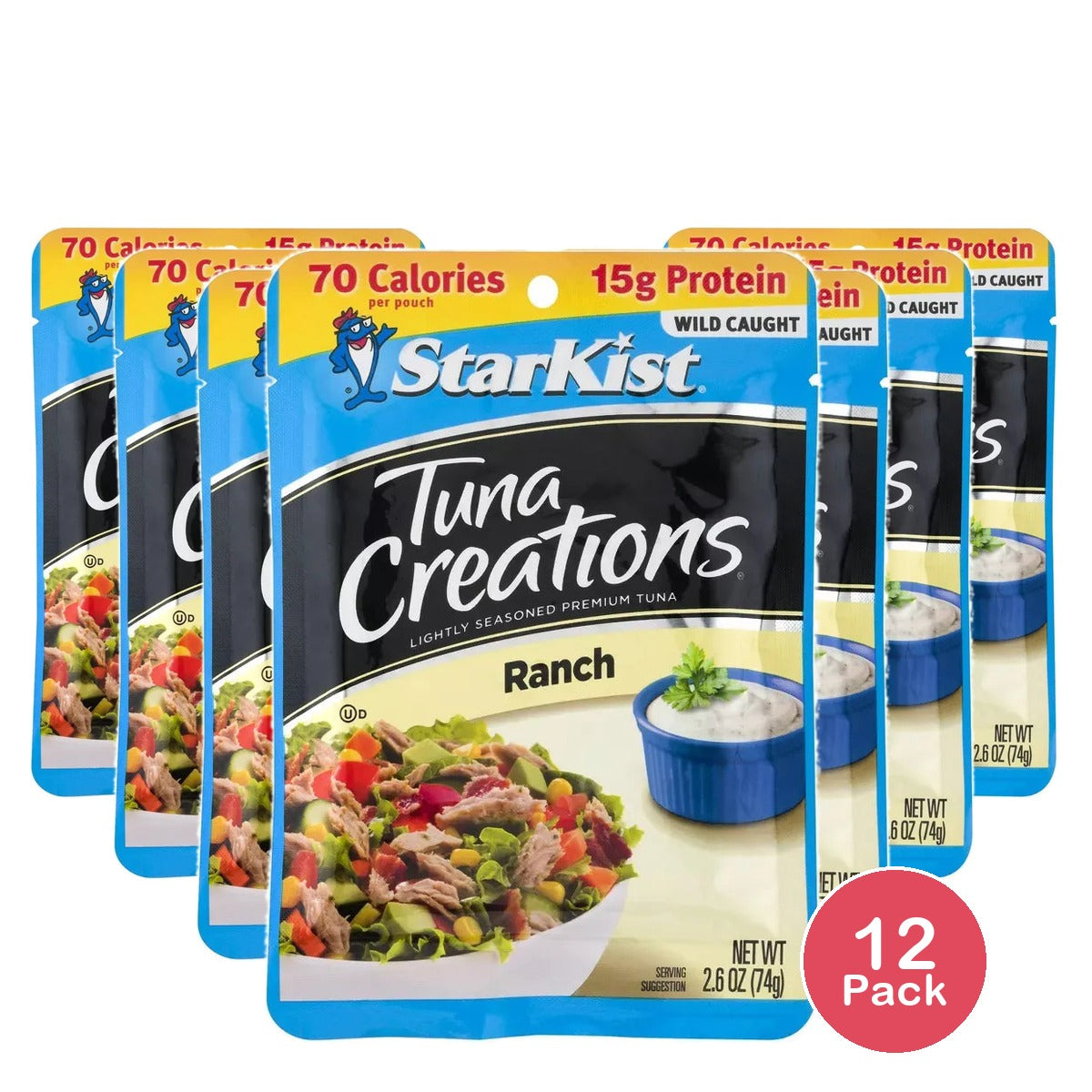 StarKist Tuna Creations Ranch Pouch 2.6Oz (Pack of 24)