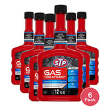 STP Gas Treatment For Any Gasoline Engine - 12 FL OZ (Pack of 6)