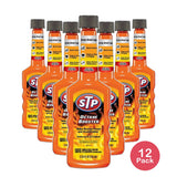 STP Octane Booster Restore Lost Power and Acceleration 5.25Oz (Pack of 12)