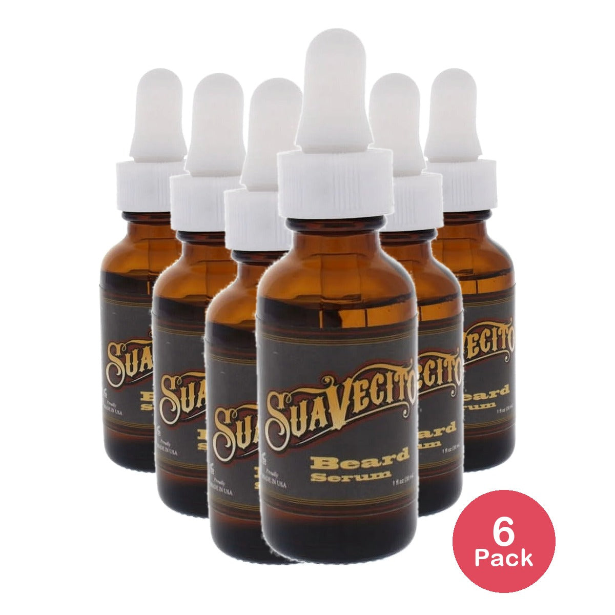 Suavecito Beard Serum 1 Oz (Pack of 6)