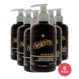 Suavecito Shave Gel 8 Oz (Pack of 6)