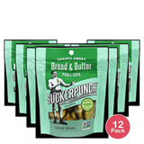 SuckerPunch Pickle Chips Bread &amp; Butter 3.4 oz (Pack of 12)
