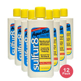 Sulfur 8 - Aqua Blue Medicated Dandruff Shampoo 7.5 Oz (Pack of 12)