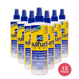 Sulfur 8 Fresh Medicated Anti-dandruff Oil Sheen Spray  12 fl oz (Pack of 12)