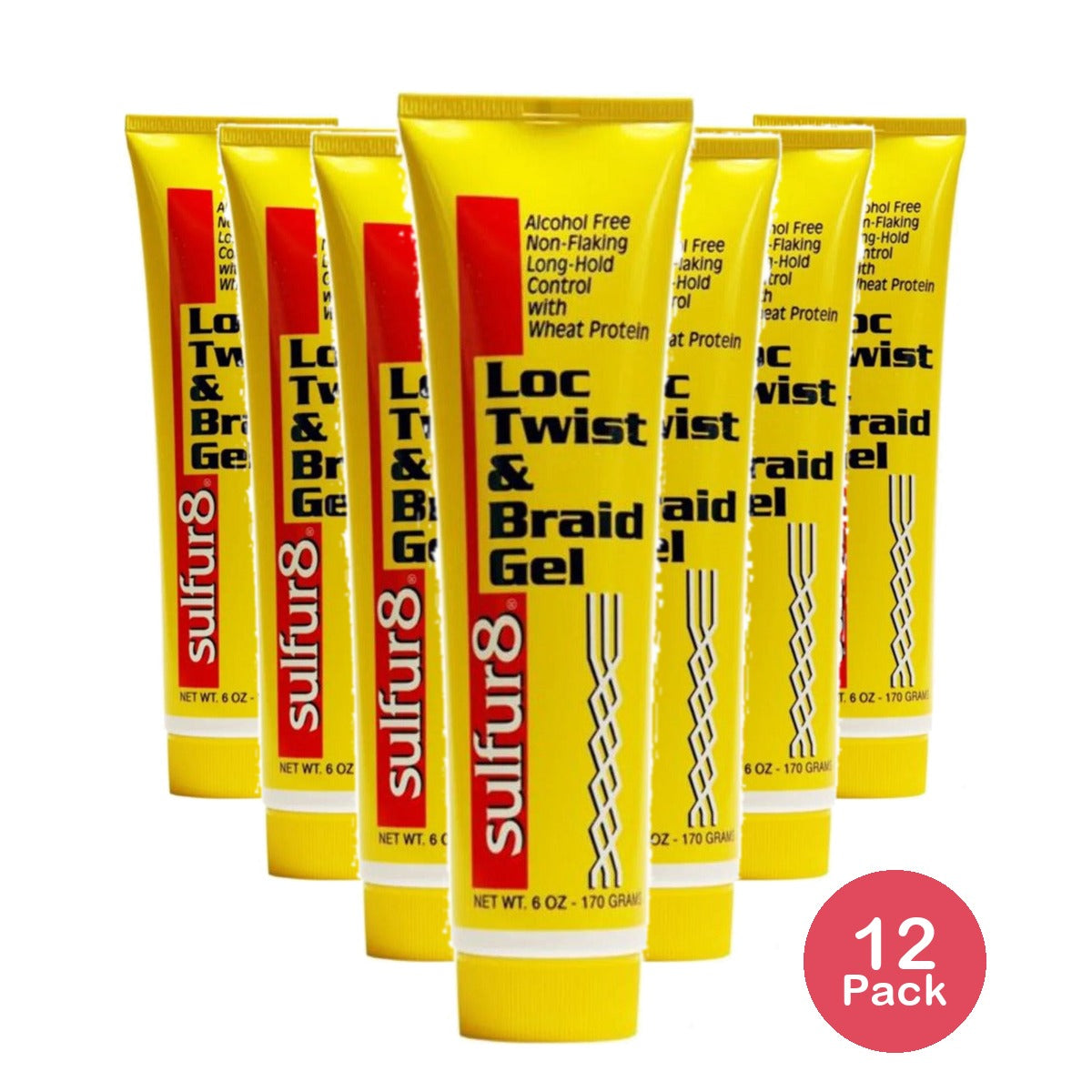 Sulfur8 Loc & Twist Gel 6 Oz (Pack of 12)