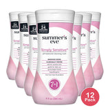 Summers Eve Cleansing Wash For Sensitive Skin 9Oz (Pack of 12)