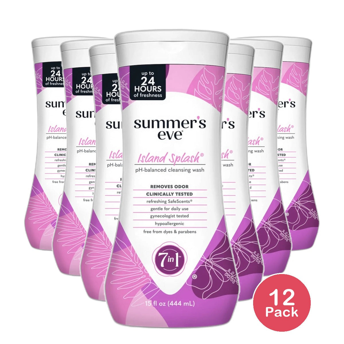 Summers Eve Island Splash Cleansing Wash 15Oz (Pack of 12)