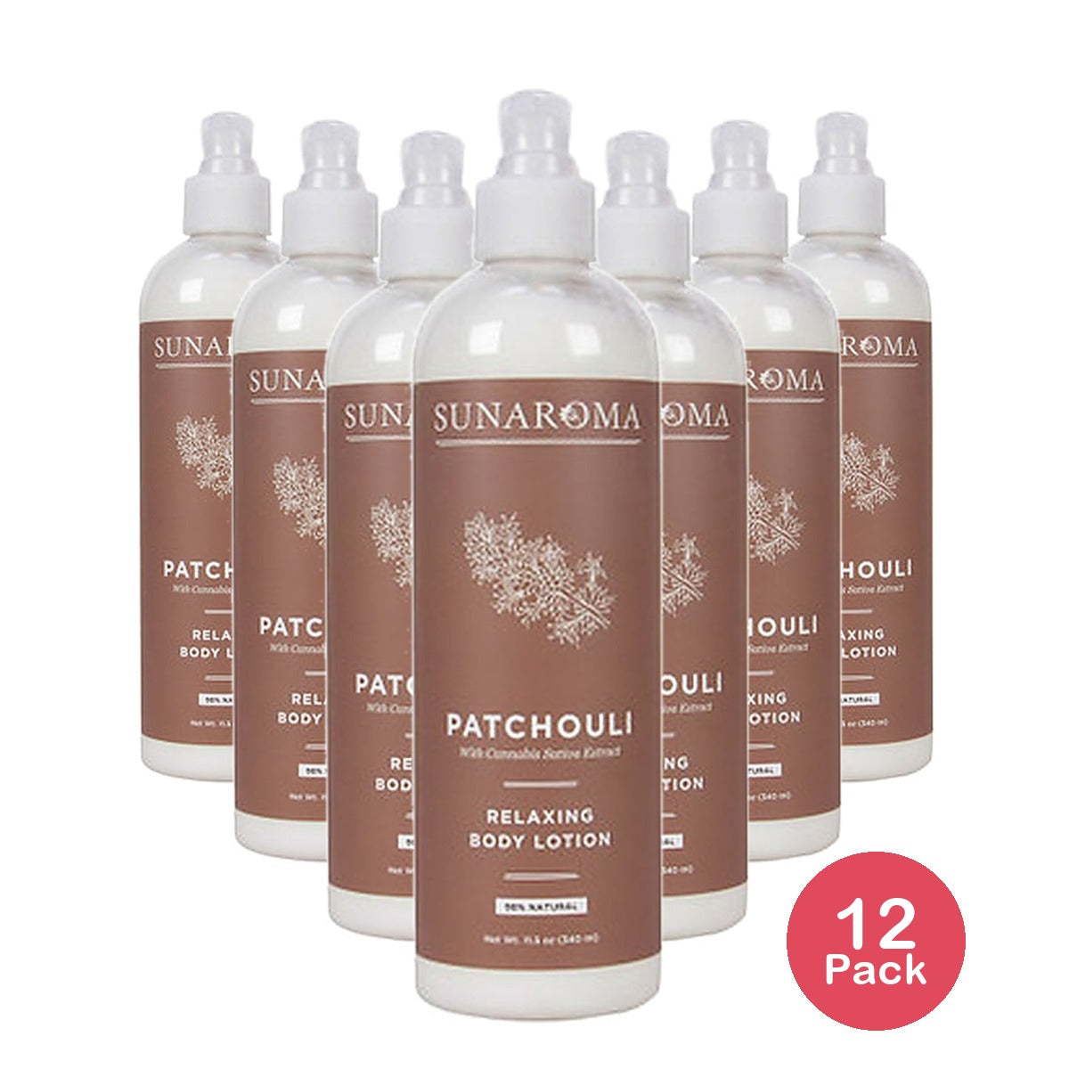 Sunaroma Body Lotion Patchouli 11.5 Oz (Pack of 12)