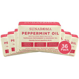 Sunaroma Organic Peppermint Oil Soap 8 Oz (Pack of 36)