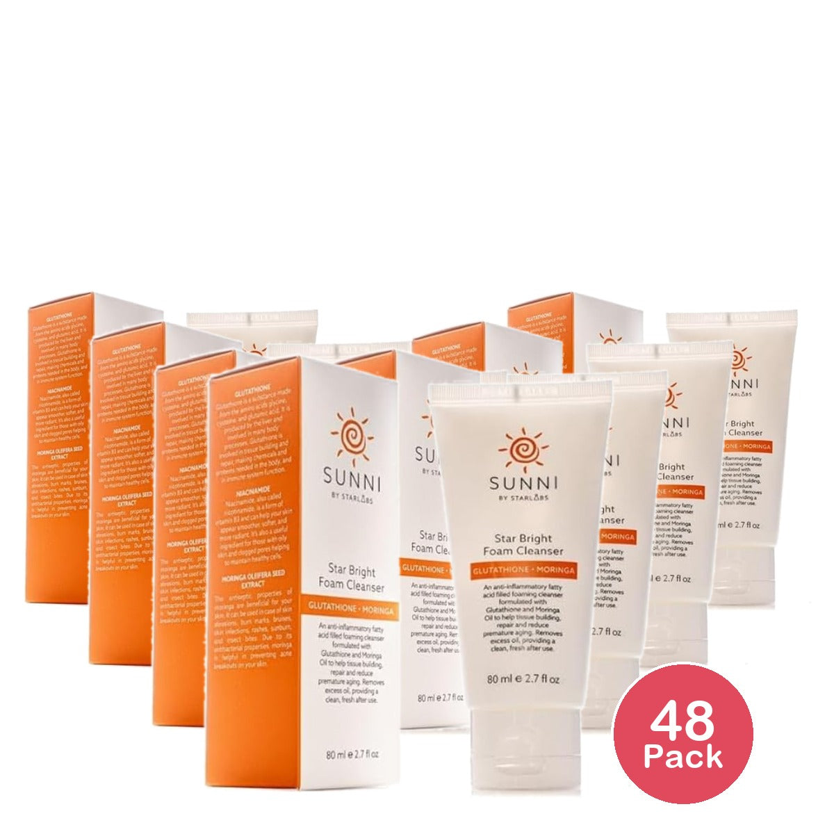 Sunni Skare Foam Cleanser 2.7 Oz (Pack of 48)