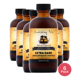 Sunny Isle Extra Dark Jamaican Black Castor Oil - 4 fl oz (Pack of 6)
