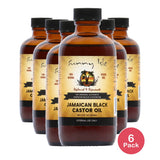 Sunny Isle Jamaican Black Castor Oil 4 FL OZ (Pack of 6)