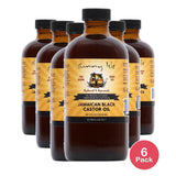 Sunny Isle Jamaican Black Castor Oil 8 Fl. Oz(Pack of 6)